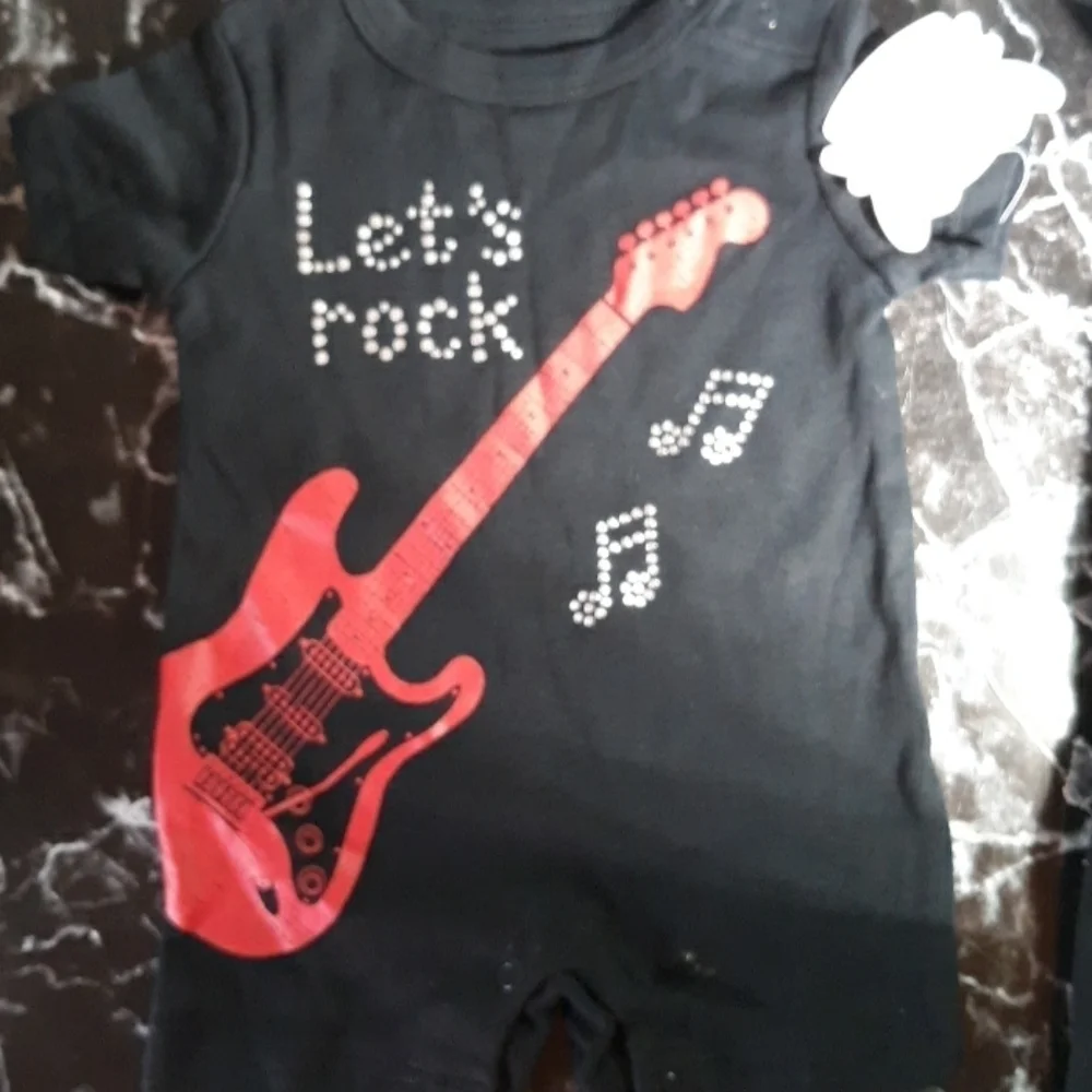 Rock baby clothes size 0 3 6 12 months